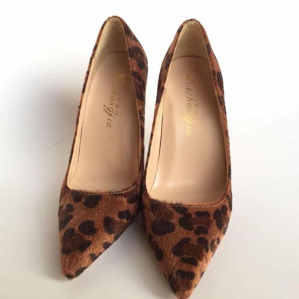 spring fur leather pointed toe high-heeled ladies shoes fashion leopard shallow mouth single slip-on party pumps dress, Black
spring fur leather pointed toe high-heeled ladies shoes fashion leopard shallow mouth single slip-on party pumps dress, Black