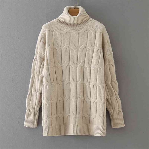 spring 100% polyester long loose mock neck solid pullover casual women sweater 210524, White;black
spring 100% polyester long loose mock neck solid pullover casual women sweater 210524, White;black