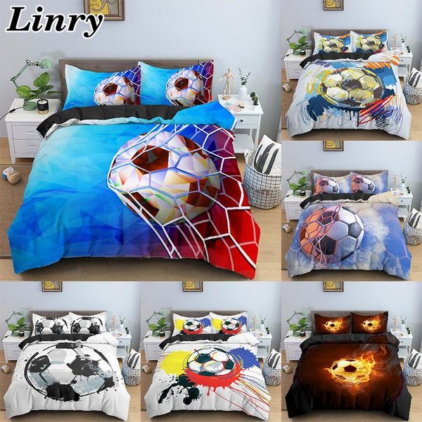 bedding sets 3d football duvet cover set single full quilt covers 2/3pcs bedclothes king twin size for bedroom decoration
bedding sets 3d football duvet cover set single full quilt covers 2/3pcs bedclothes king twin size for bedroom decoration