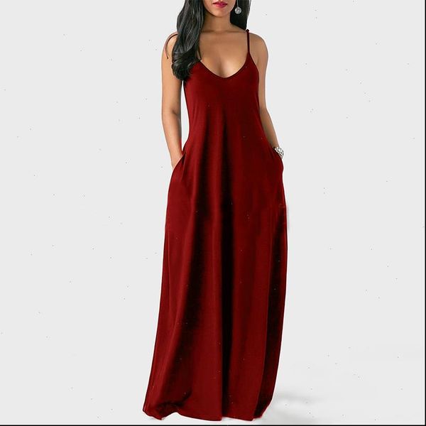 womens summer dress long dresses loose solid spaghetti straps maxi casual plus size sleeveless o neck beach pockets, Black;gray
womens summer dress long dresses loose solid spaghetti straps maxi casual plus size sleeveless o neck beach pockets, Black;gray