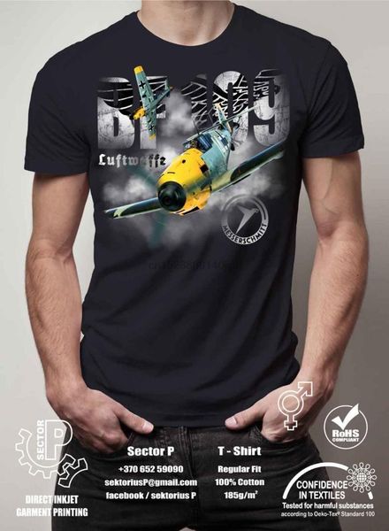 men's t-shirts fashion cool casual t shirts german luftwaffe bf 109 messerschmiaircraft vintage printed, White;black
men's t-shirts fashion cool casual t shirts german luftwaffe bf 109 messerschmiaircraft vintage printed, White;black