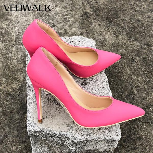 veowalk peony pink women 8//12cm stiletto high heels candy color elegant ladies pointed toe pumps shoes accept customized dress, Black
veowalk peony pink women 8//12cm stiletto high heels candy color elegant ladies pointed toe pumps shoes accept customized dress, Black