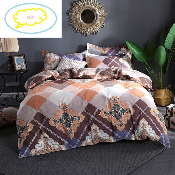 100% thick twill pure brushed four-piece skin-friendly bed sheet and quilt cover three-piece bedding for students sets
100% thick twill pure brushed four-piece skin-friendly bed sheet and quilt cover three-piece bedding for students sets