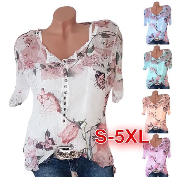 women's blouses & shirts pattern summer fashion short sleeve print shirt button chiffon blouse beach style half polyester regular, White
women's blouses & shirts pattern summer fashion short sleeve print shirt button chiffon blouse beach style half polyester regular, White