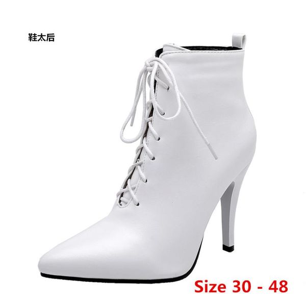 boots woman high heel heels for women shoes spring autumn ankle booties female small big size 30 - 48, Black
boots woman high heel heels for women shoes spring autumn ankle booties female small big size 30 - 48, Black