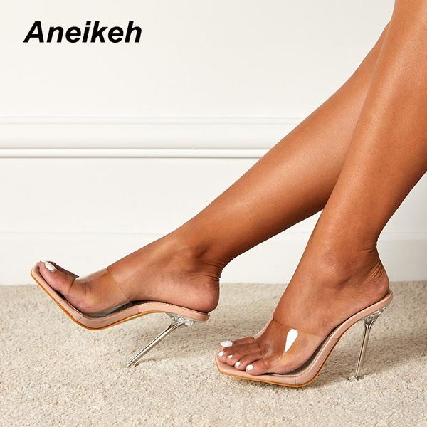 aneikeh summer pvc sandals women pumps shoes 35-42 concise pointed toe retro thin high heels slippers zapatos de mujer 2021, Black
aneikeh summer pvc sandals women pumps shoes 35-42 concise pointed toe retro thin high heels slippers zapatos de mujer 2021, Black