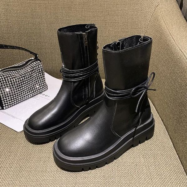 boots women' ankle 2021 fashion women's platform motorcycle black retro booties botas mujer side zipper
boots women' ankle 2021 fashion women's platform motorcycle black retro booties botas mujer side zipper