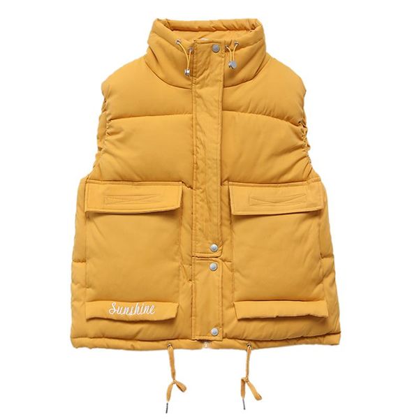 women's vests autumn winter vest stand collar short jacket women waistcoat plus size warm womens vintage coat female padded down, Black;white
women's vests autumn winter vest stand collar short jacket women waistcoat plus size warm womens vintage coat female padded down, Black;white