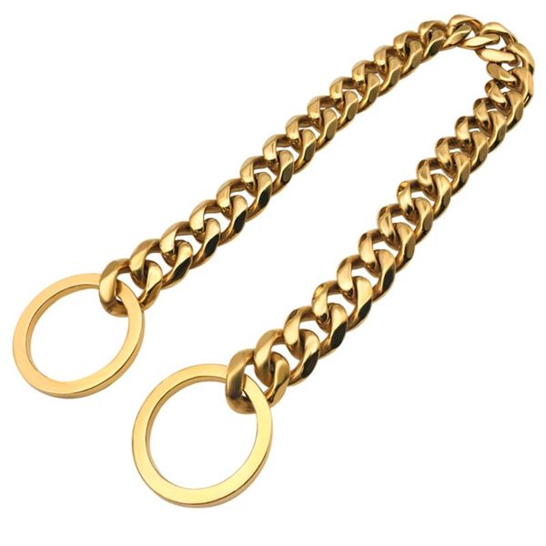 dog collars & leashes oumi custom stainless steel welded 18k gold plated chains metal collar snap hook pet leash slave training
dog collars & leashes oumi custom stainless steel welded 18k gold plated chains metal collar snap hook pet leash slave training