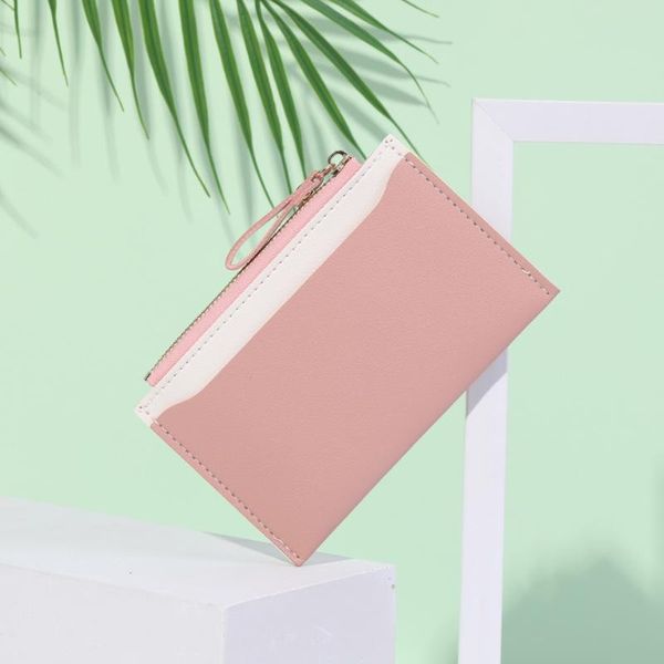 card holders men and women holder female bank id pu zipper small coin purse simple transparent bag, Brown;gray
card holders men and women holder female bank id pu zipper small coin purse simple transparent bag, Brown;gray