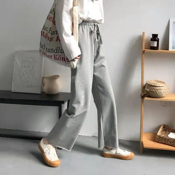 running pants gray sports women spring autumn loose and thin all-match casual straight wide-leg elastic trousers, Black;blue
running pants gray sports women spring autumn loose and thin all-match casual straight wide-leg elastic trousers, Black;blue