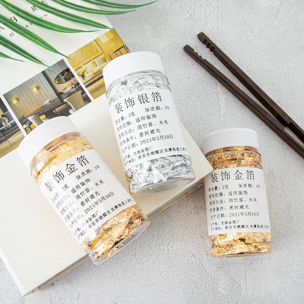 other festive & party supplies 1bottle 2g genuine gold leaf schabin flakes decorative dishes chef art cake decorating tools chocolate decora
other festive & party supplies 1bottle 2g genuine gold leaf schabin flakes decorative dishes chef art cake decorating tools chocolate decora