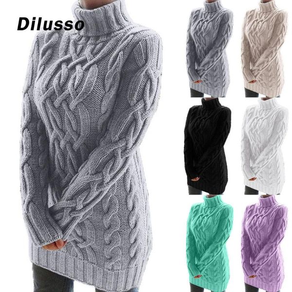 women turtlenec winter sweaters high waist loose sweater dress pullover jumper solid elegant female christmas sweateers 2021 women's, White;black
women turtlenec winter sweaters high waist loose sweater dress pullover jumper solid elegant female christmas sweateers 2021 women's, White;black