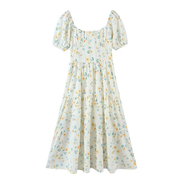 summer women sweet floral print elegant party dresses o neck puff sleeve a line ladies princess dress midi vestido 210430, Black;gray
summer women sweet floral print elegant party dresses o neck puff sleeve a line ladies princess dress midi vestido 210430, Black;gray
