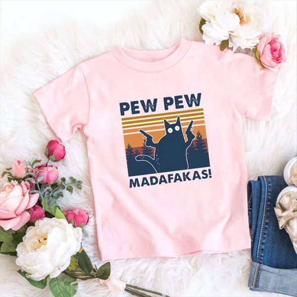 harajuku t shirt pew madafakas casual short girls pink kids baby clothes streetwear camisetas tees, Blue
harajuku t shirt pew madafakas casual short girls pink kids baby clothes streetwear camisetas tees, Blue
