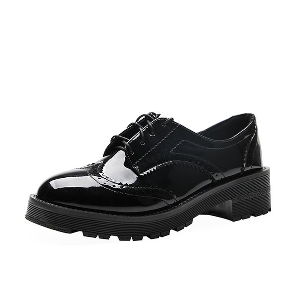 autumn winter plus welvet single shoes womens thick soft bottom baroque british thick heel leather loafers shoes school daily, Black
autumn winter plus welvet single shoes womens thick soft bottom baroque british thick heel leather loafers shoes school daily, Black