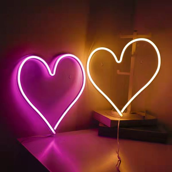 heart neon sign usb powered led light for party home wall decoration table lamp lights gift women and kids 34*32cm
heart neon sign usb powered led light for party home wall decoration table lamp lights gift women and kids 34*32cm