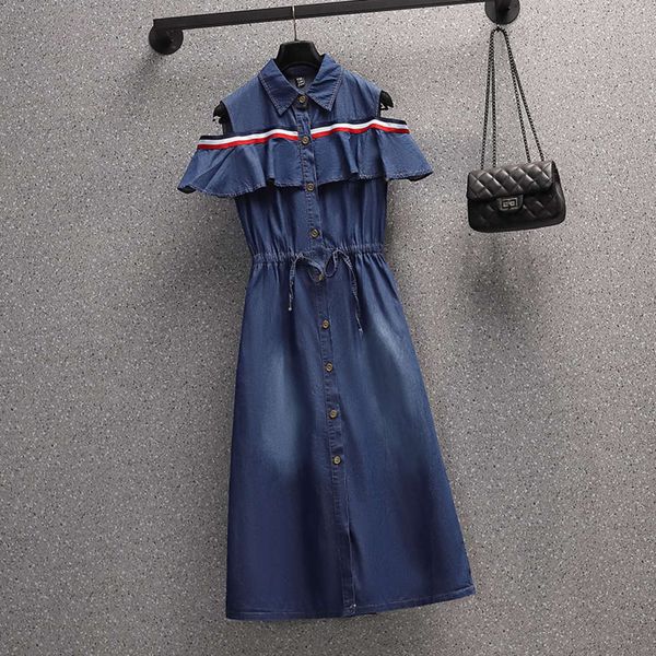 casual dresses dress spring and summer denim slim waist cover belly french large women's fat mm shirt skirt oaj5, Black;gray
casual dresses dress spring and summer denim slim waist cover belly french large women's fat mm shirt skirt oaj5, Black;gray