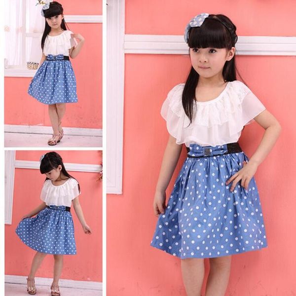 girl's dresses 2021 girls summer ruffles baby girl clothes polka dot kids children's chiffon princess dress 6-12 years, Red;yellow
girl's dresses 2021 girls summer ruffles baby girl clothes polka dot kids children's chiffon princess dress 6-12 years, Red;yellow