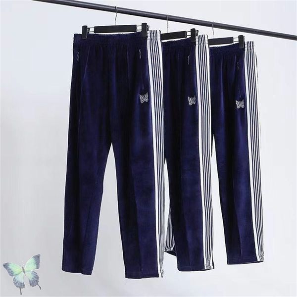 embroidered butterfly awge needles sweatpants men women trousers straight pants 210420, Black
embroidered butterfly awge needles sweatpants men women trousers straight pants 210420, Black