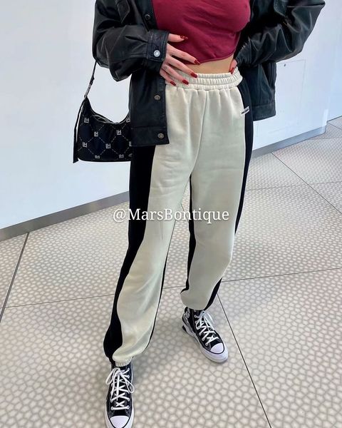 women's pants & capris women cotton sport pencil high waist elastic loose color matching sweatpants casual pant trouser bottom, Black;white
women's pants & capris women cotton sport pencil high waist elastic loose color matching sweatpants casual pant trouser bottom, Black;white
