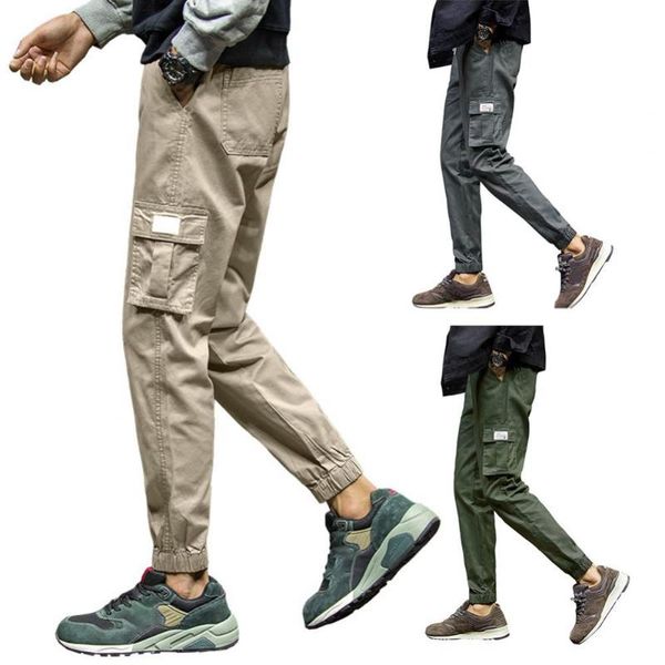 men's pants men casual wear-resistant large size ankle-tied drawstring cotton trousers, Black
men's pants men casual wear-resistant large size ankle-tied drawstring cotton trousers, Black