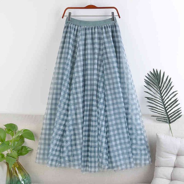 skirts skirts spring plaid printed a-line layered tulle maxi patchwork check pleated ankle long mesh s l21g, Black
skirts skirts spring plaid printed a-line layered tulle maxi patchwork check pleated ankle long mesh s l21g, Black