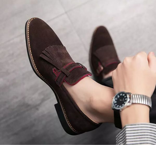 Casual shoes KMR1 Hommes chaussures nouvelle mode haute qualité daim cuir gland à la main décontracté formel élégant mocassins chaussure Zapatos De VQLF, Green
Casual shoes KMR1 Hommes chaussures nouvelle mode haute qualité daim cuir gland à la main décontracté formel élégant mocassins chaussure Zapatos De VQLF, Green