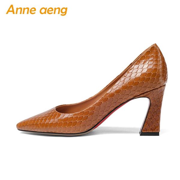 genuine leather women pumps high heels pigskin insole pointed toe office ladies bridal wedding shoes orange dress, Black
genuine leather women pumps high heels pigskin insole pointed toe office ladies bridal wedding shoes orange dress, Black