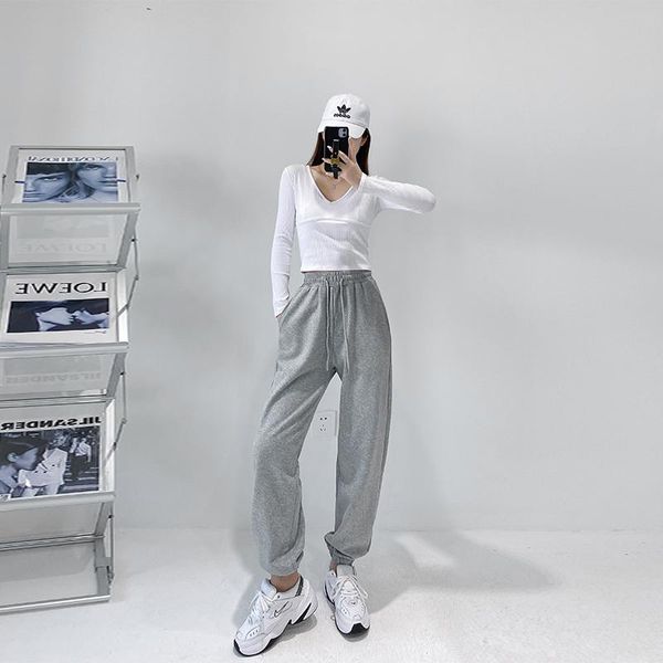 women's pants & capris guuzyuviz black high waist harem plus size loose casual trousers women, Black;white
women's pants & capris guuzyuviz black high waist harem plus size loose casual trousers women, Black;white