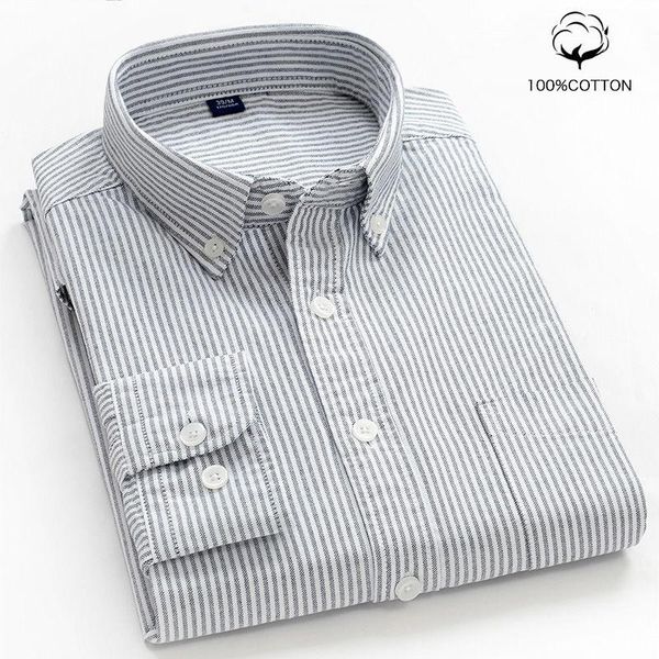 100% cotton long-sleeved shirt men's spring and autumn striped oxford casual inch clothes for young hoodies & sweatshirts, Black
100% cotton long-sleeved shirt men's spring and autumn striped oxford casual inch clothes for young hoodies & sweatshirts, Black