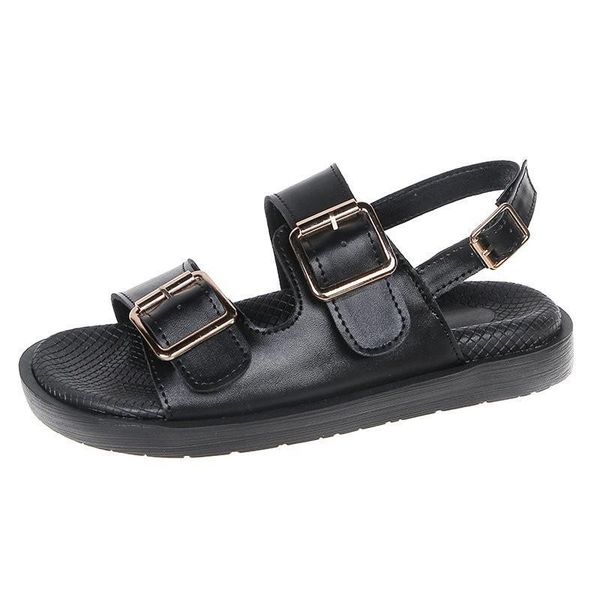 sandals summer women flats platform shoes fashion casual metal buckle soft bottom ladies, Black
sandals summer women flats platform shoes fashion casual metal buckle soft bottom ladies, Black