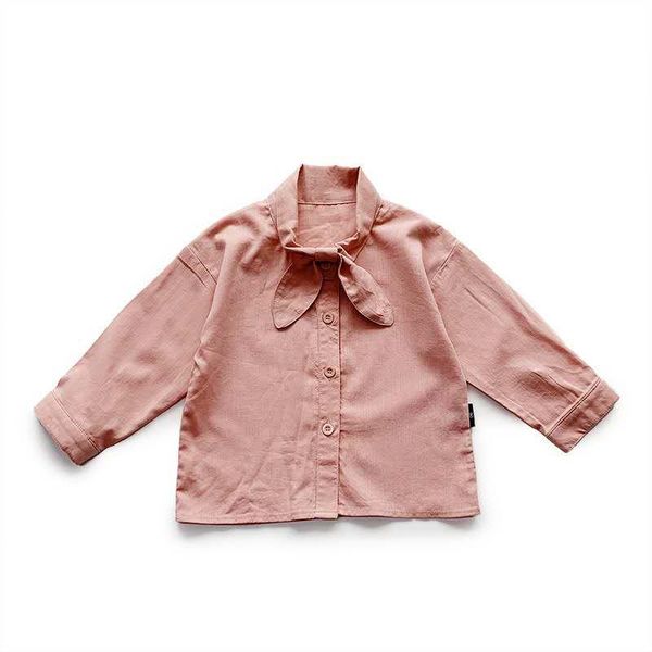 children's clothing 2021 spring korean girl's cotton shirt bow collar solid color baby long-sleeved tide shirts, White;black
children's clothing 2021 spring korean girl's cotton shirt bow collar solid color baby long-sleeved tide shirts, White;black