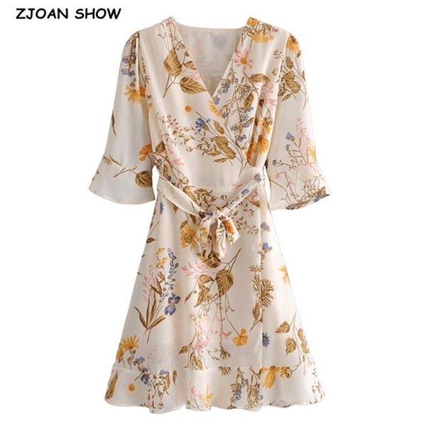 retro women grass flower print long sleeve wrap dress cross v neck tie bow waist mini short holiday 210429, Black;gray
retro women grass flower print long sleeve wrap dress cross v neck tie bow waist mini short holiday 210429, Black;gray