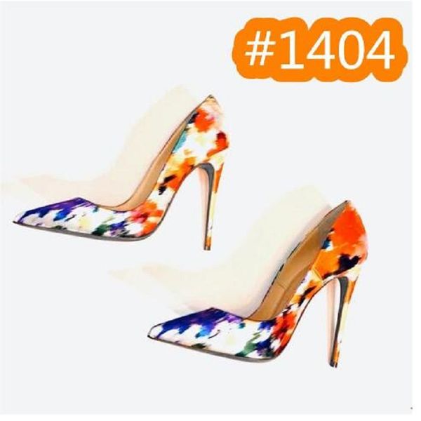 women red bottom heels pointed toes shoes genuine leather pumps lady wedding sandals flower print shoe, Black
women red bottom heels pointed toes shoes genuine leather pumps lady wedding sandals flower print shoe, Black