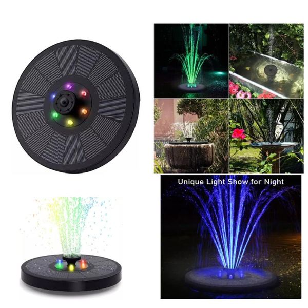 solar water fountain pump colorful led lights floating garden swimming pools pond lawn decor decorations
solar water fountain pump colorful led lights floating garden swimming pools pond lawn decor decorations