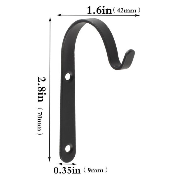 1/4/10pcs hanging basket brackets metal strong outdoor wall garden hook black und sale hooks & rails
1/4/10pcs hanging basket brackets metal strong outdoor wall garden hook black und sale hooks & rails
