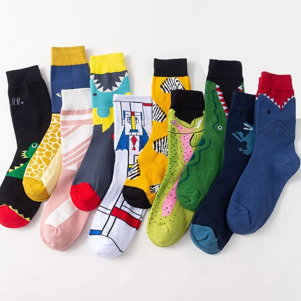 shark animal socks korean version street skateboarding tide cotton couple middle tube, Black
shark animal socks korean version street skateboarding tide cotton couple middle tube, Black