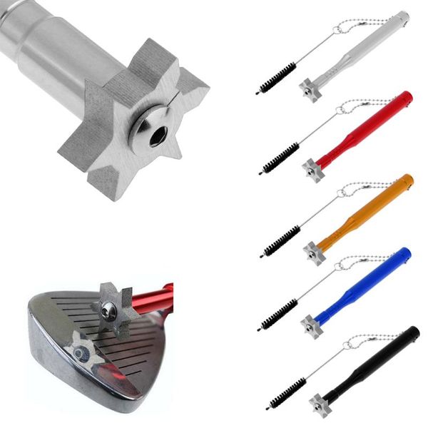 golf training aids club groove sharpener with brush cleaning tool- improved backspin and ball control - wedges irons u v
golf training aids club groove sharpener with brush cleaning tool- improved backspin and ball control - wedges irons u v