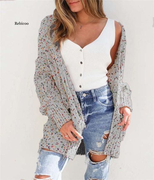 women's knits & tees 2021 women casual long sleeve knitted cardigans spring fashion sweaters korean pocket jackets ladies coats femme s, White
women's knits & tees 2021 women casual long sleeve knitted cardigans spring fashion sweaters korean pocket jackets ladies coats femme s, White
