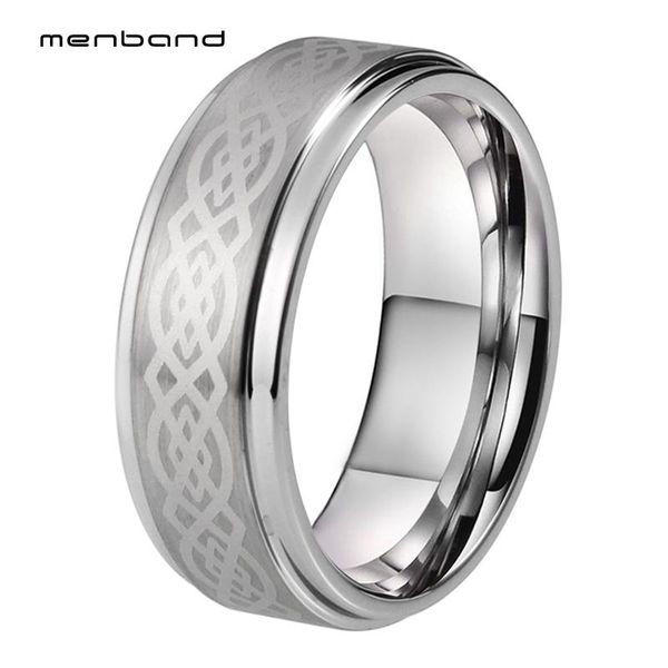 wedding rings men women tungsten band ring with step brush finish 8mm comfort fit, Slivery;golden
wedding rings men women tungsten band ring with step brush finish 8mm comfort fit, Slivery;golden