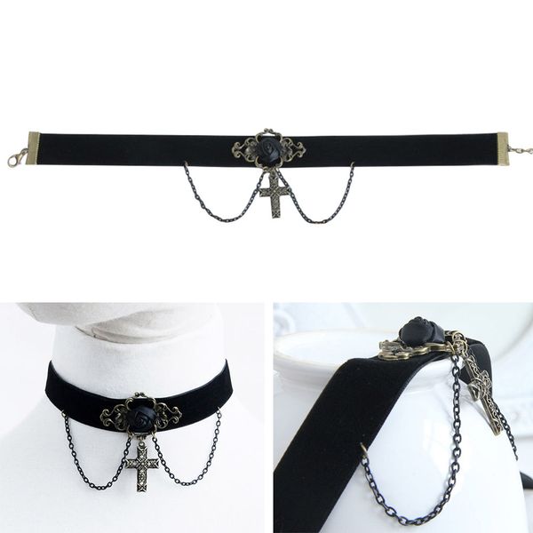 women corsage headdress party shopping dating punk gothic hand cuff exquisite accessories cross necklace fashion jewelry lolita, Golden;silver
women corsage headdress party shopping dating punk gothic hand cuff exquisite accessories cross necklace fashion jewelry lolita, Golden;silver