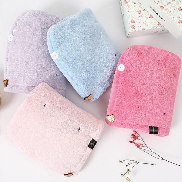 shower caps gift boxed quick-drying coral fleece hair dryer cap double-button water-absorbing thickened double-layer
shower caps gift boxed quick-drying coral fleece hair dryer cap double-button water-absorbing thickened double-layer