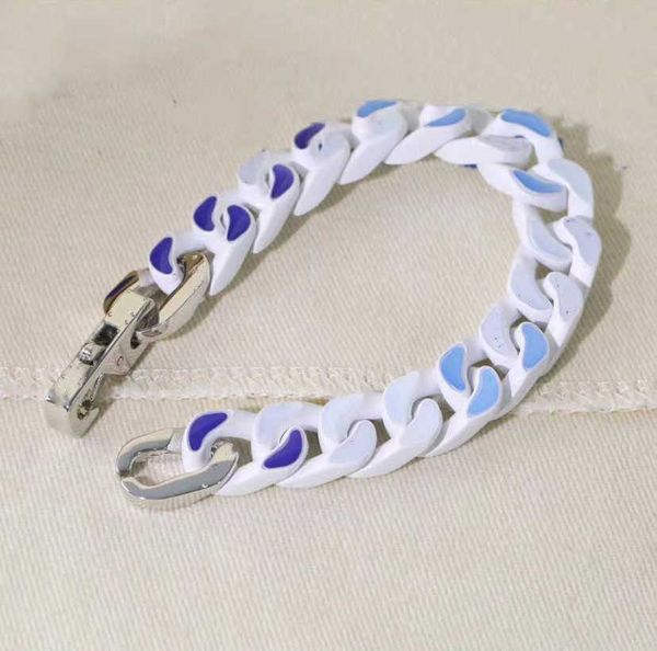 new mens women fashion engraved flower colored enamel stainless steel cuban link bracelets lovers gift hip hop jewelry with box nrj, Black
new mens women fashion engraved flower colored enamel stainless steel cuban link bracelets lovers gift hip hop jewelry with box nrj, Black