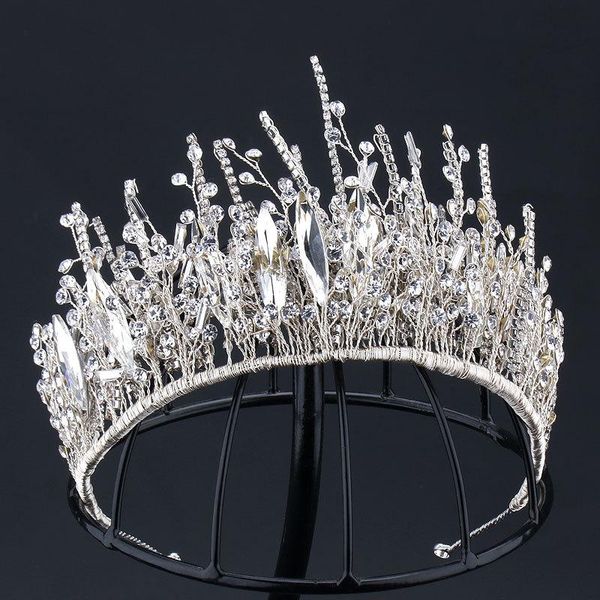 hair clips & barrettes crystal crown large hairbands handmade rhinestone shadow branch bride wedding accessories jewelry 2021 trendy, Golden;silver
hair clips & barrettes crystal crown large hairbands handmade rhinestone shadow branch bride wedding accessories jewelry 2021 trendy, Golden;silver
