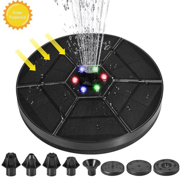6v/3.5w solar fountain ip68 waterproof colorful 6 led lights swimming pools pump panel powered water fountains garden decorations
6v/3.5w solar fountain ip68 waterproof colorful 6 led lights swimming pools pump panel powered water fountains garden decorations