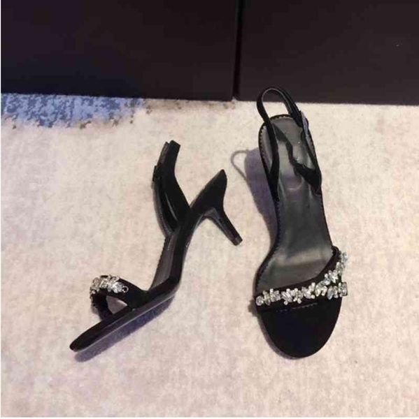 80% off store online woman sandals crystal high heel genuine leather dance party ladies shoes 2021 new luxury designer brand mixed color pum, Black
80% off store online woman sandals crystal high heel genuine leather dance party ladies shoes 2021 new luxury designer brand mixed color pum, Black