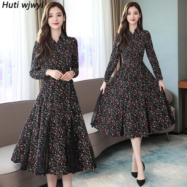 casual dresses 2021 vintage female floral midi dress autumn winter 3xl plus size print long sleeve maxi elegant women party vestidos, Black;gray
casual dresses 2021 vintage female floral midi dress autumn winter 3xl plus size print long sleeve maxi elegant women party vestidos, Black;gray