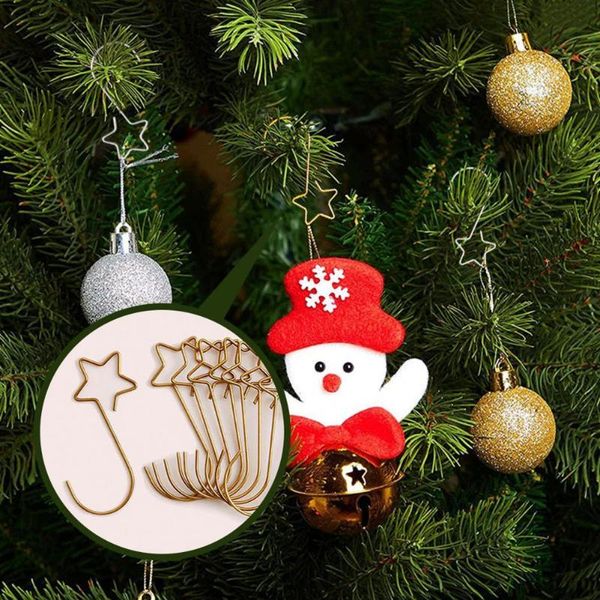 hooks & rails 20pcs christmas wreath for tree hanging pendant ornament metal star decorations hook xmas home decor
hooks & rails 20pcs christmas wreath for tree hanging pendant ornament metal star decorations hook xmas home decor