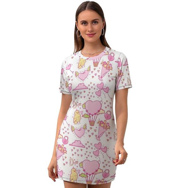 casual dresses balloon dress short sleeve summer tight bodycon stylish ladies polyester printed one-piece, Black;gray
casual dresses balloon dress short sleeve summer tight bodycon stylish ladies polyester printed one-piece, Black;gray